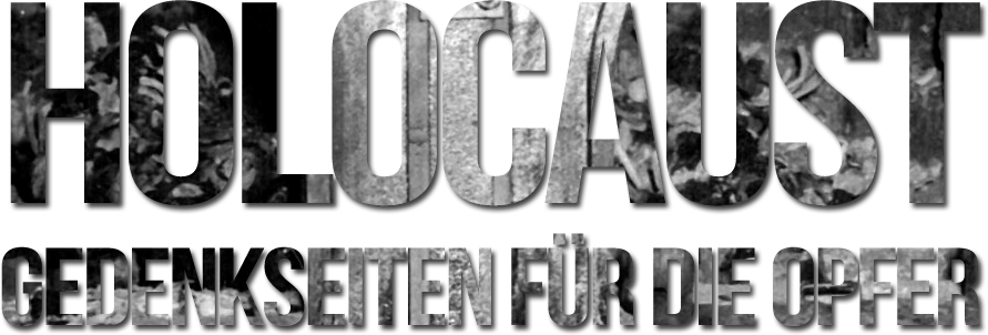 Holocaust Gedenkseiten für die Opfer von Susanne Albers